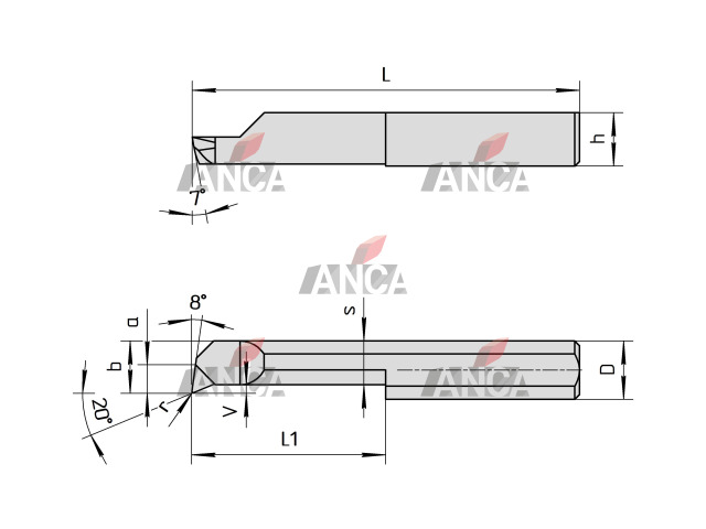 RM045RVR15R0.2 S173 Вставка твердосплавная расточная