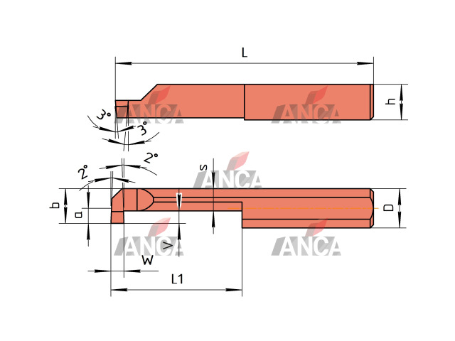 RM033KVR25B2 S173 Вставка твердосплавная