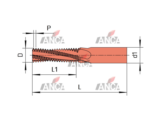M8x0.50-6-16-6-60-TM1-Z4-U9 Резьбофреза твердосплавная